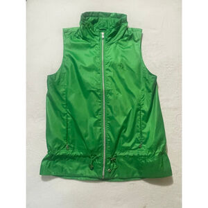 Women's Polo Golf Ralph Lauren Green Full Zip Vest M